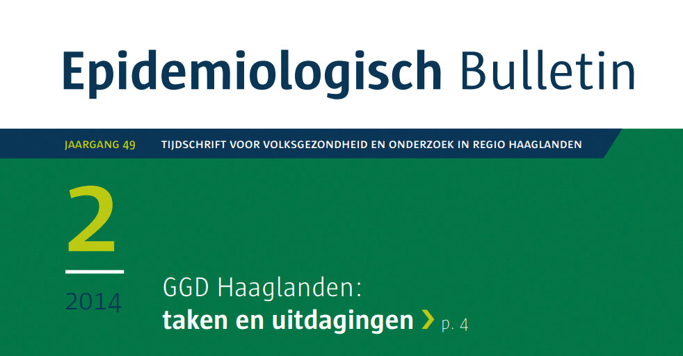 cover Epidemiologisch Bulletin 2014